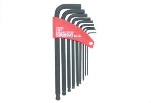 6020080740-KENNEDY-KEN6025730K 9P Imperial BPoint Hex Key Set 564-38In.png||||