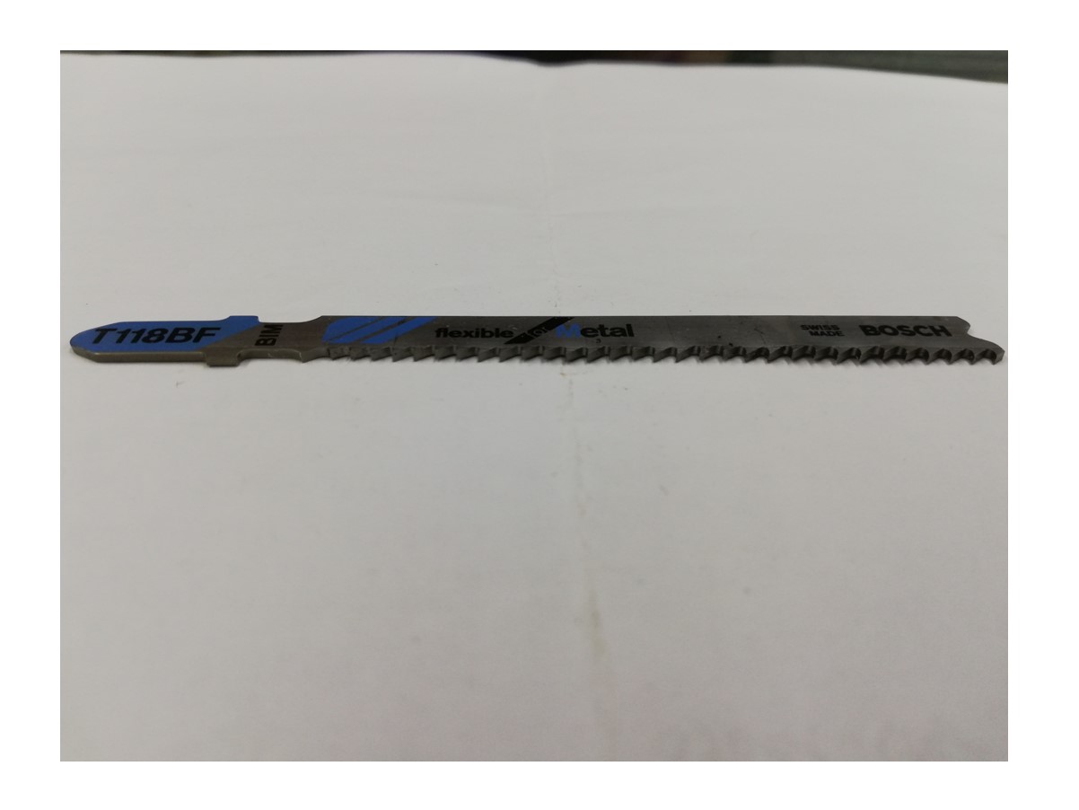 5p T118bf Perspex Curved Cut Bosch Jigsaw Blade 2608634503