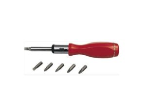 6020080736-KENNEDY-KEN5737040K 6In1 Handles Ractchet Kennedy Screwdriver