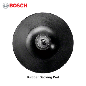 BOSCH Shaft Type Rubber Backing Pad Lambswool Bonnet Polishing Sponge [5”] (3)