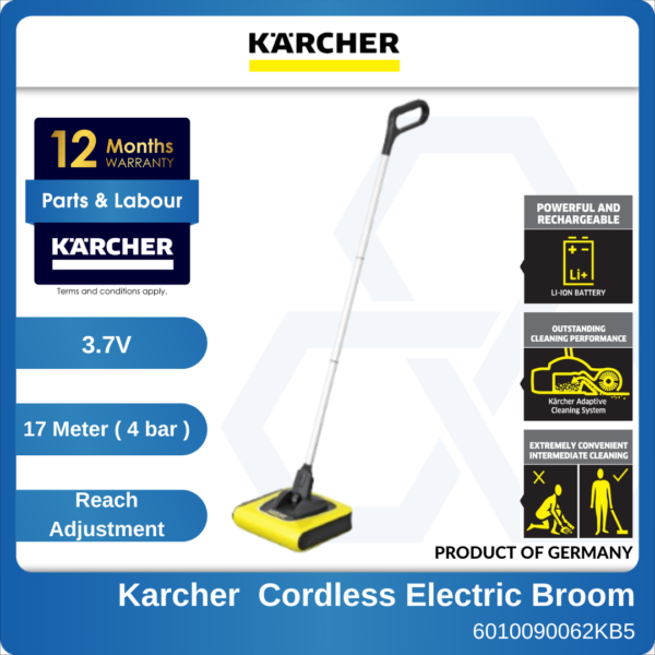 KARCHER KB5 Cordless Electric Broom 1.258-000.0 6010090062 (1)