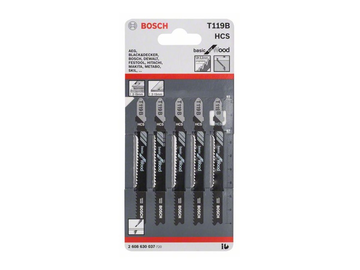 1p T119b Wood Bosch Jigsaw Blade 2608630037 Everything Csm