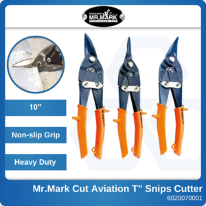 6020070013 CL-MK-TOL-1521-10 Mr.Mark 10 Left Cut Aviation T Snips Cutter (1)