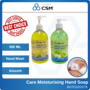 6070320075 500ml Green Apple CSM Care Moisturising Hand Soap (1)