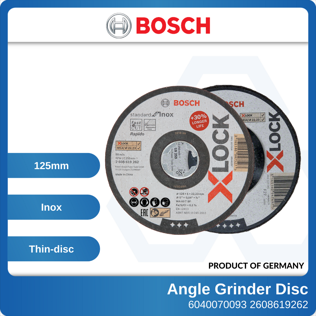 Disco diamante universal Bosch X-LOCK 125 mm
