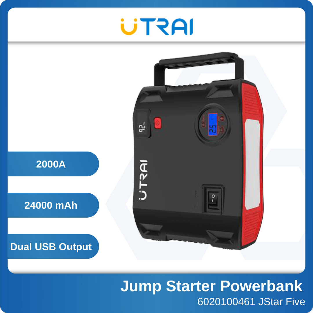 Utrai 2500A Jump Starter SMART CABLE 1.3 ft Battery Jumper Cable