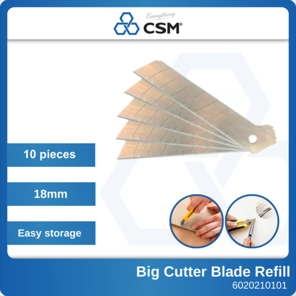 10p MB-501 Big Cutter Blade Refill 6020210101 (1)