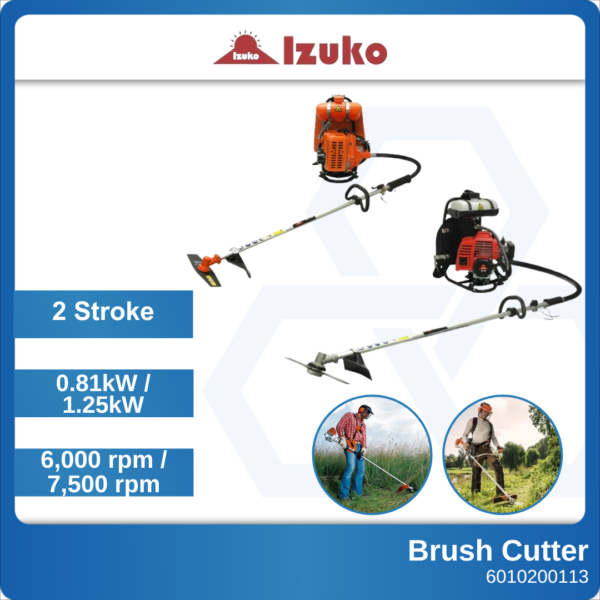 IZ-328 IZUKO 2 Stroke Brush Cutter 1.1hp0.81kw30.5cc 6010200113 (1)