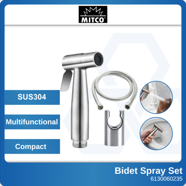 MITCO MS330 ST.SUS Bidet Sprayer Set 6130060235 (1)